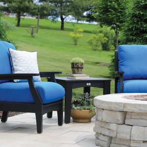 Classic-Terrace-Club-Chair---Black-with-Canvas-Capri-Cushions